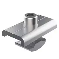 Aluminum Solar Panel Mounting Rail Clamp